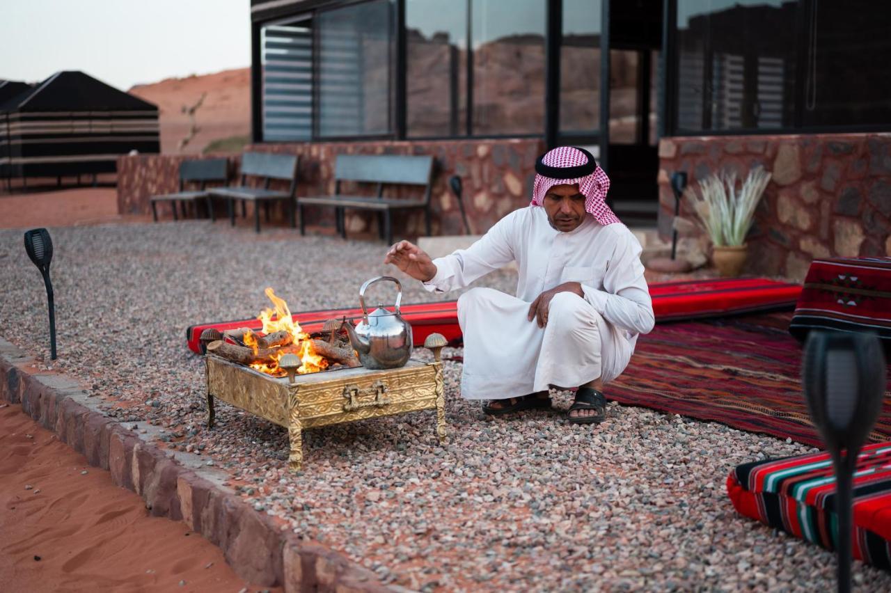 ワディ ・ラム Milky Way Bedouin Campヴィラ エクステリア 写真