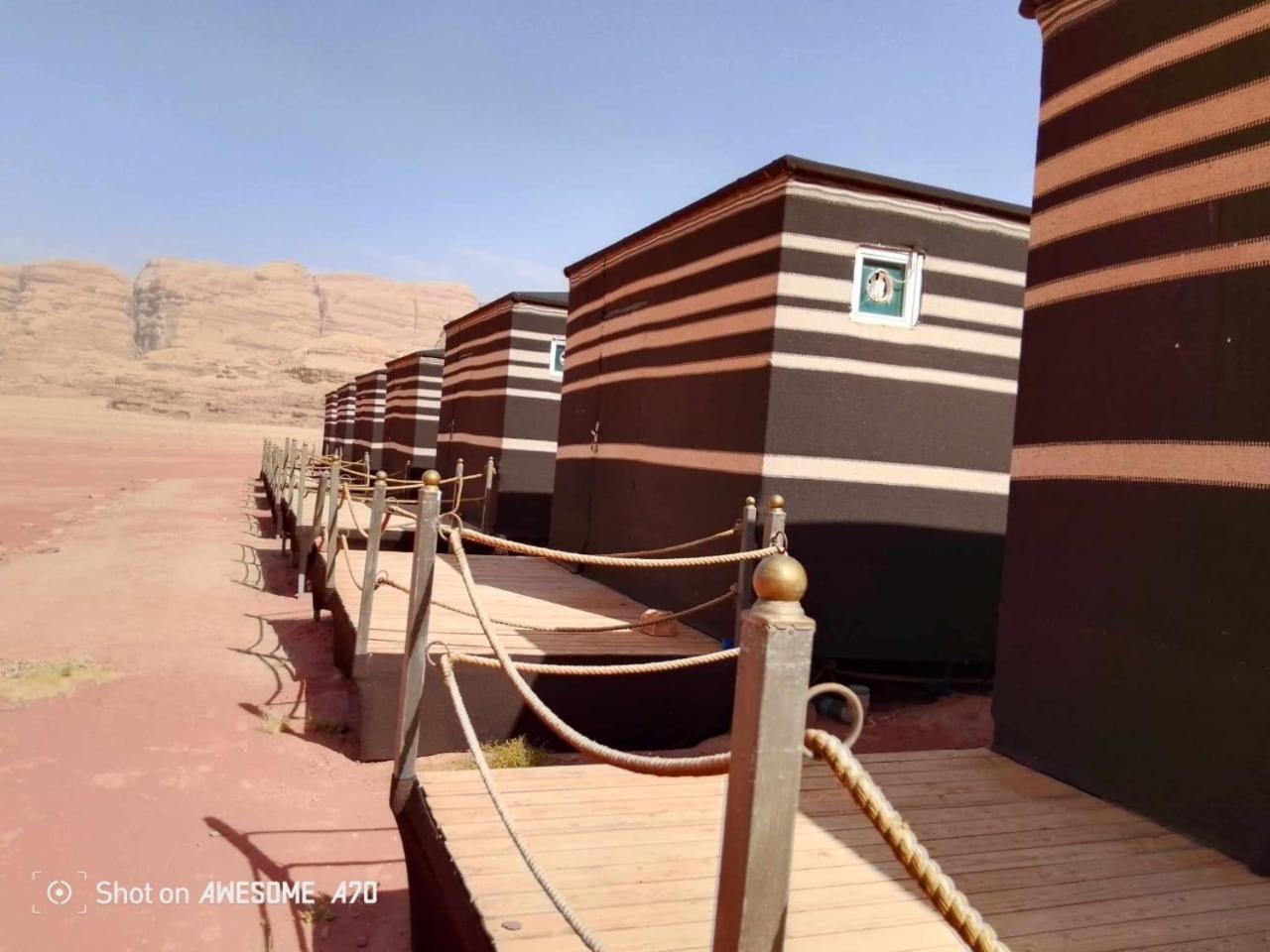 ワディ ・ラム Milky Way Bedouin Campヴィラ エクステリア 写真