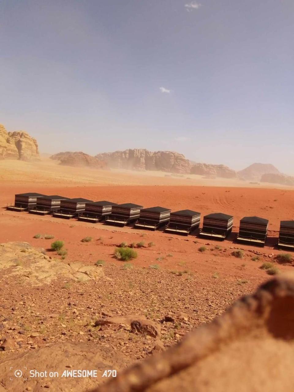 ワディ ・ラム Milky Way Bedouin Campヴィラ エクステリア 写真