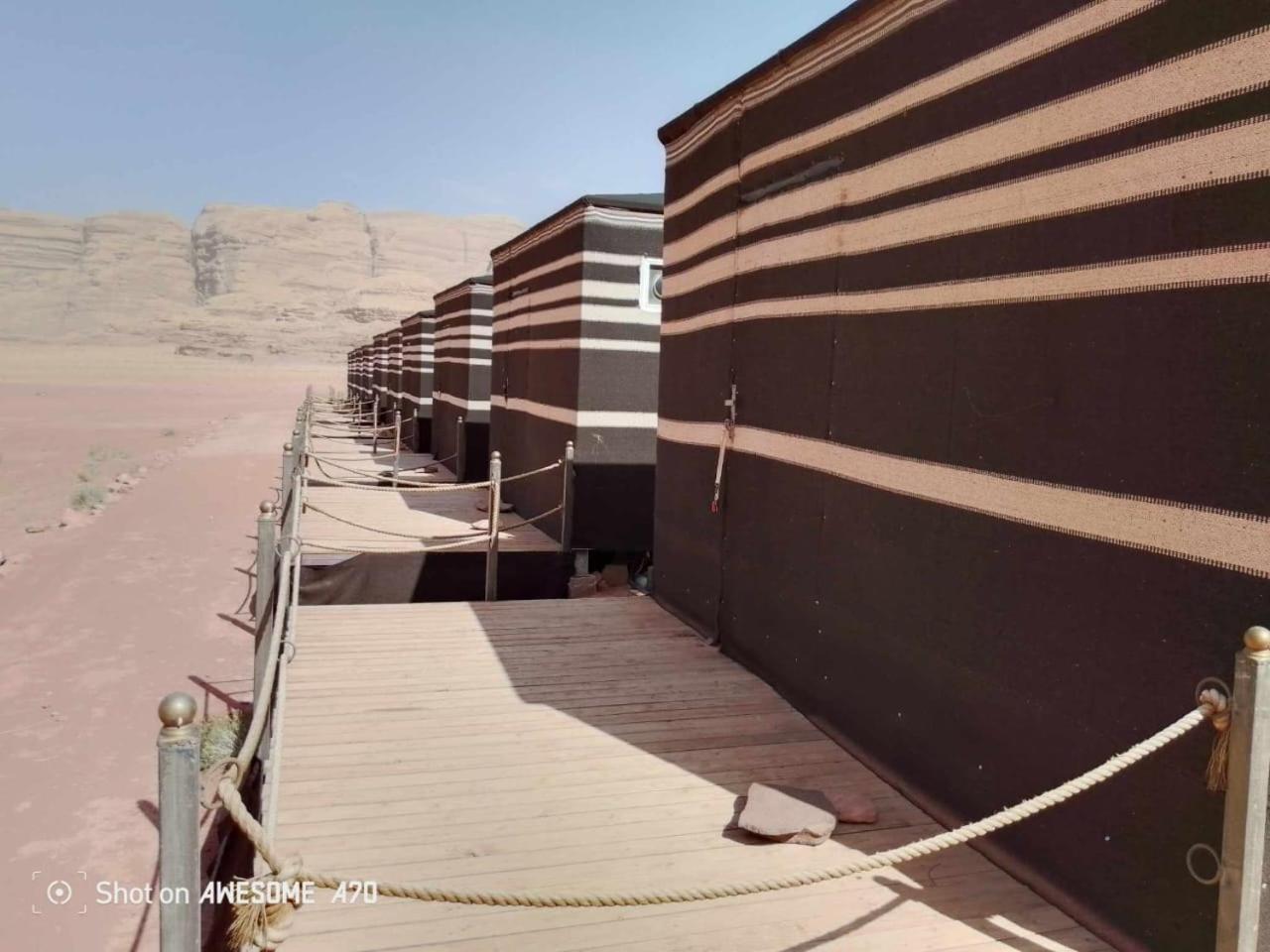 ワディ ・ラム Milky Way Bedouin Campヴィラ エクステリア 写真