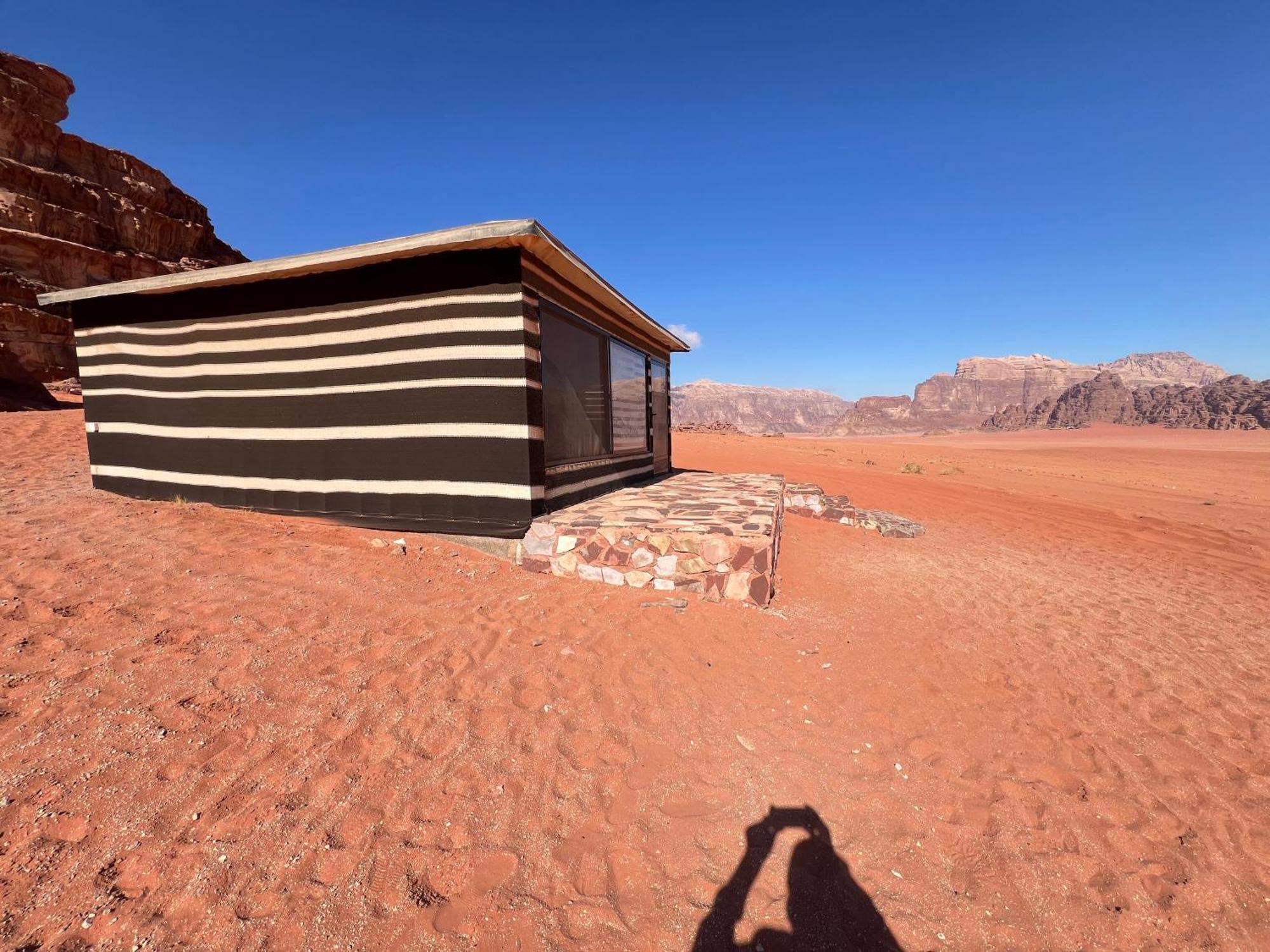 ワディ ・ラム Milky Way Bedouin Campヴィラ エクステリア 写真