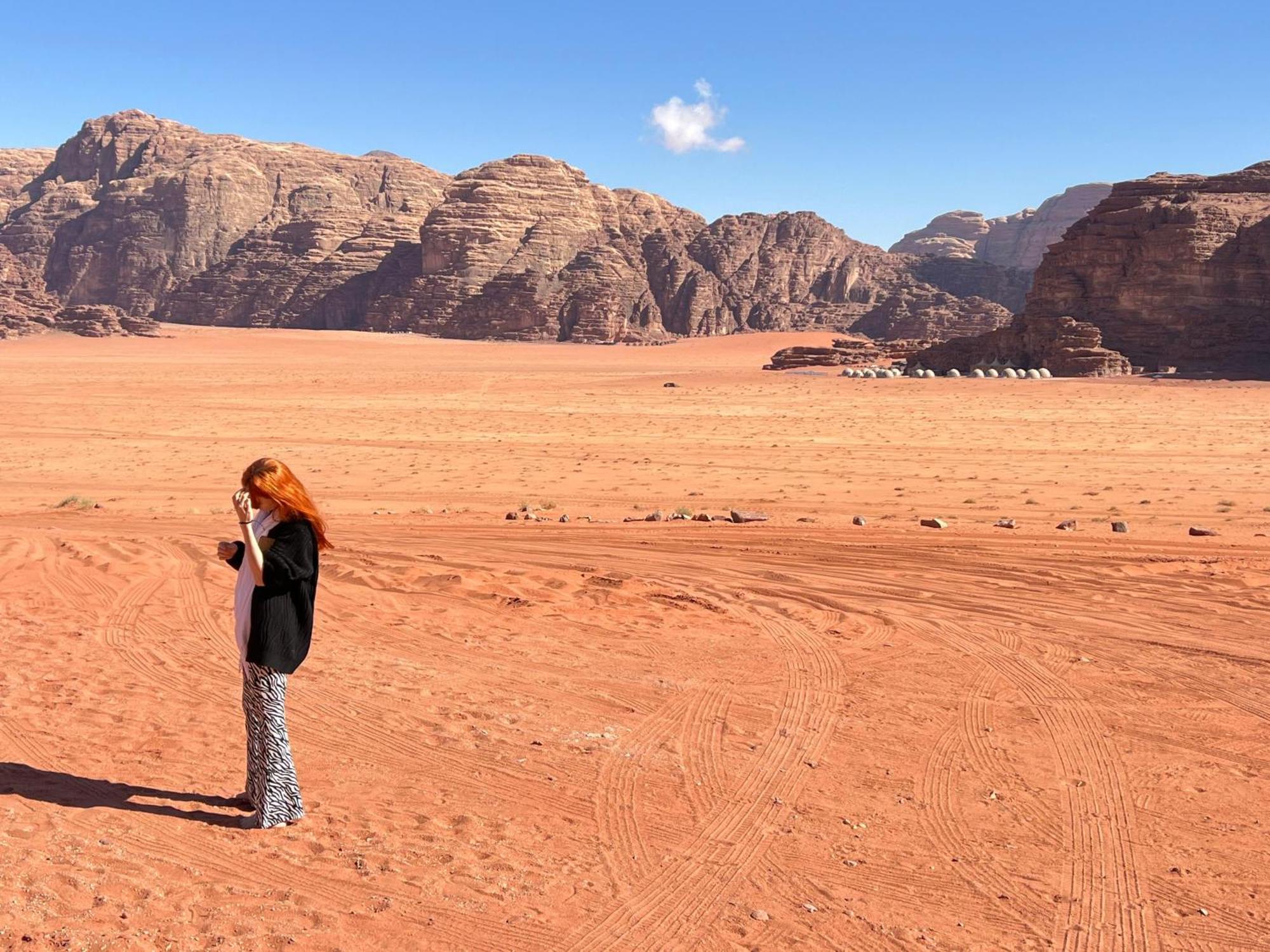 ワディ ・ラム Milky Way Bedouin Campヴィラ エクステリア 写真